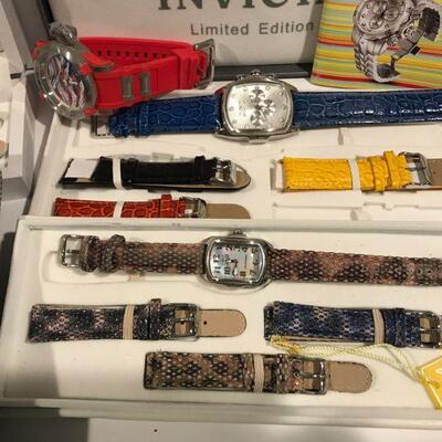 Invicta watches & Bands Sets 