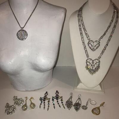 Sterling & Rhinestones  