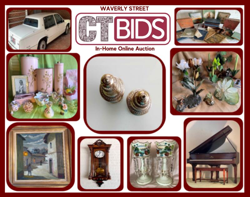CTBIDS InHome Online Auction WAVERLY STREET Ends 05/10 PU 05/13