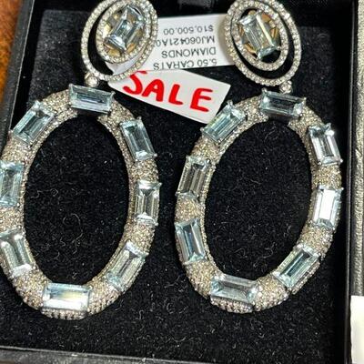 Aquamarine Earrings