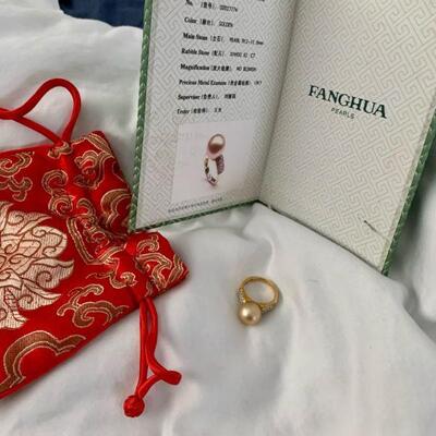 Fanghua South Sea Pearl Ring