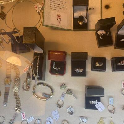 Gold, silver, watches