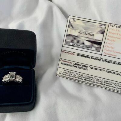 IGI Certified Diamond Ring