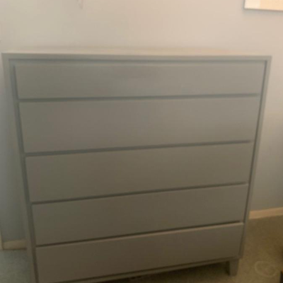 Gray Contemporary dresser