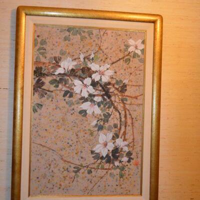 Japanese style floral painting 