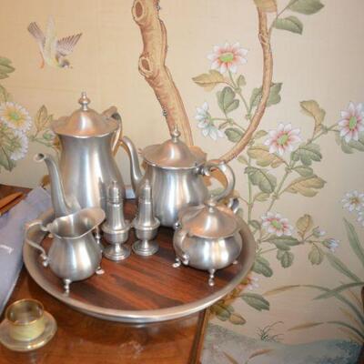 Pewter Coffee Service 