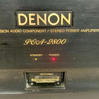 Denon POA 2800 Stereo Power Amp