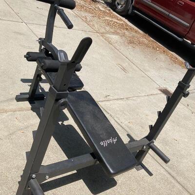 Near new Apollo Athletics weight bench