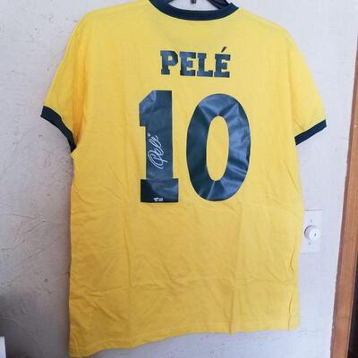 Signed Pele Jersey from Brazil with COA (Will Ship)