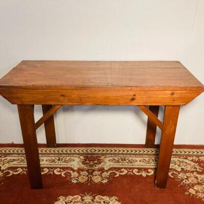 Pine Bucket Bench