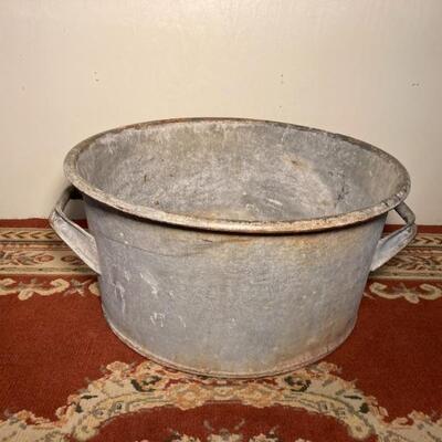 Galvanized Tub