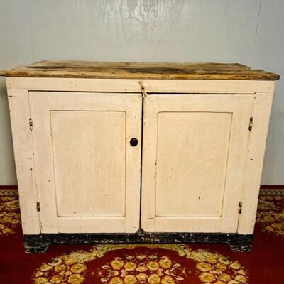 Black and White 2 Door Cabinet