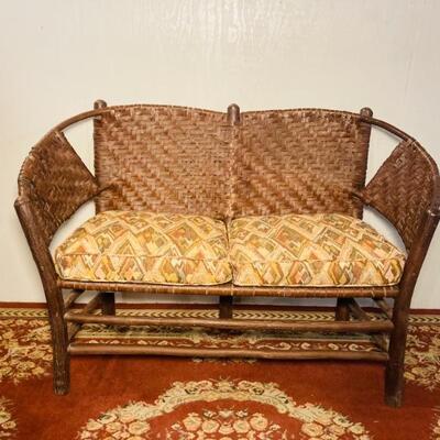 Adirondack Settee