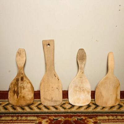 Wooden Butter Paddles