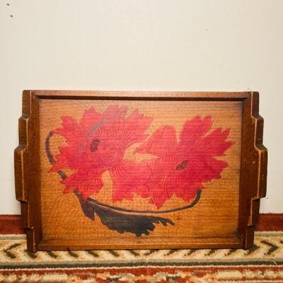 Pyrography Serving Tray