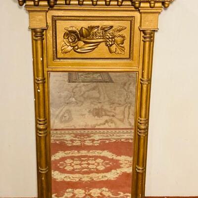 Wooden Federal Mirror