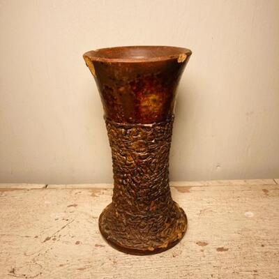 Evans Treebark Crock Vase