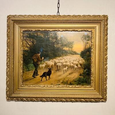 Sheep Herder Print