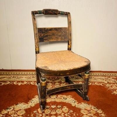 Block and Turn Painted Rocker