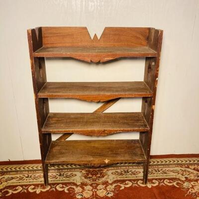 Alligator Finish Floor Shelf