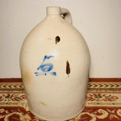 5 Gallon Dragonfly Crock Jug