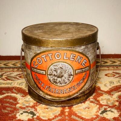 Cottolene Tin