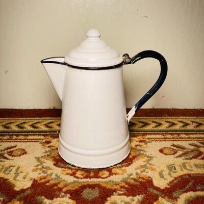 Enamel Coffee Pot