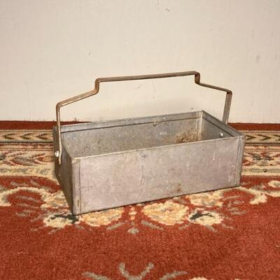 Galvanized Tote