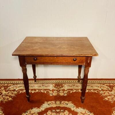 One Board Cherry Side Table