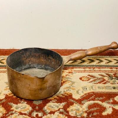 Copper Pan w/ Pouring Spout