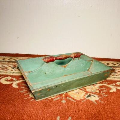 Red and Green Knife Tray
