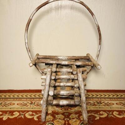 Twig Flower Basket