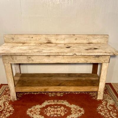 White Work Table