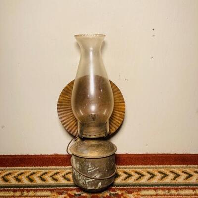 Wall Hanging Oil Lamp