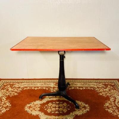 Cast Iron BaseDrafting Table 