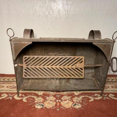 Tin Fireplace Roaster
