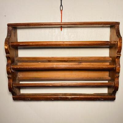 Early Dovetailed Bowl Rack