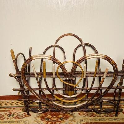 Hanging Twig Magazine Rack