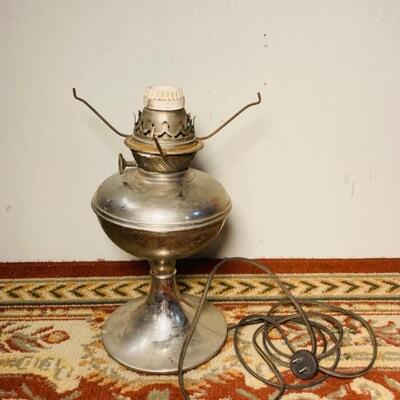 Electrified Oil Lamp