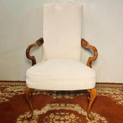 Queen Anne Upholstered Chair
