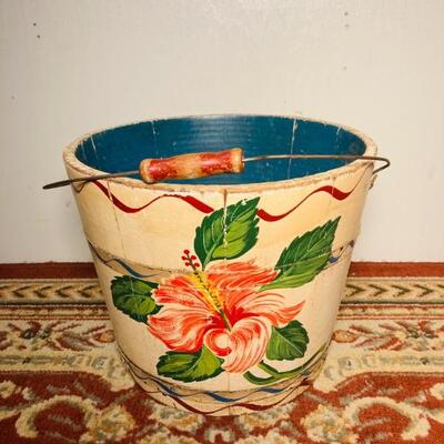 Painted Bucket w/ Bail