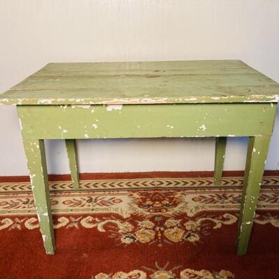 Apple Green Side Table