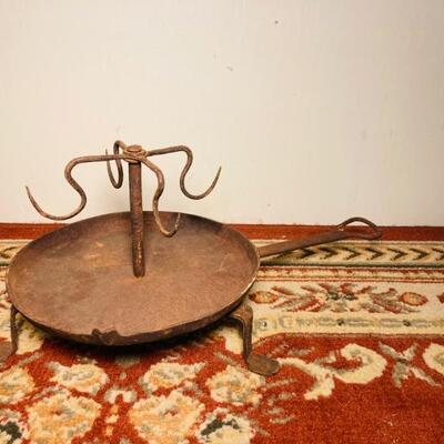 Early Fireplace Game Roaster