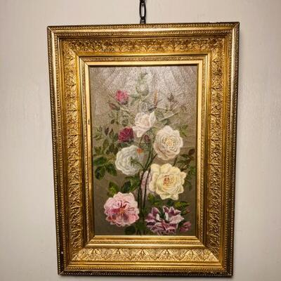 Flower Oil on Canvas