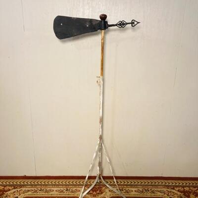 Whale Weathervane on Stand