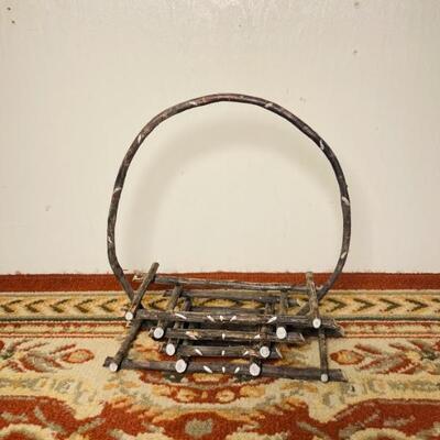 Twig Flower Basket