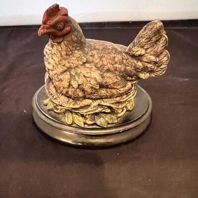 Rooster inkstand