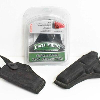 3 Left Handed Holsters