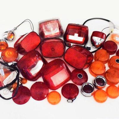 Various Harley Light Fixtures Turn Signals & More