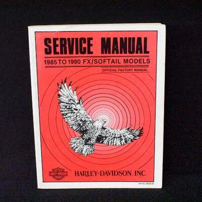 '85 - '90 Harley FX/Softail Models Service Manual